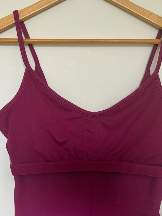 Lululemon Ribbed Bodysuit with Built In Bra - Picture 2 of 6